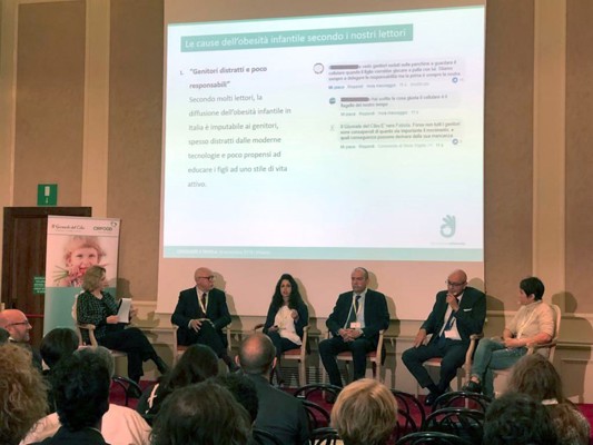 risultati campagna rischi obesita infantile