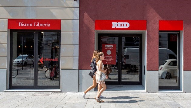 red bistrot libreria brera